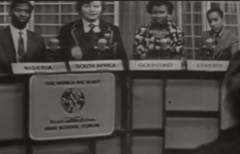 1957 High School Debate. Nigeria, Ethiopia, Ghana & South Africa. Prejudice pt 1