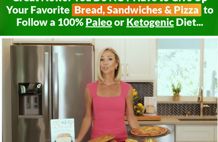 Great News! You Do NOT Have to Give Up Your Favorite Bread, Sandwiches & Pizza to Follow a 100% Paleo or Ketogenic Diet…
