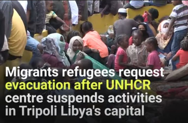 African Migrant Refugees Request Humanitarian Evacuation Flights due to Dangers in Libya