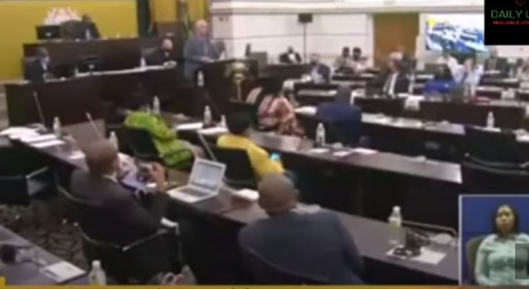South africa Political parties debate Russia, Ukraine War in Parliament.